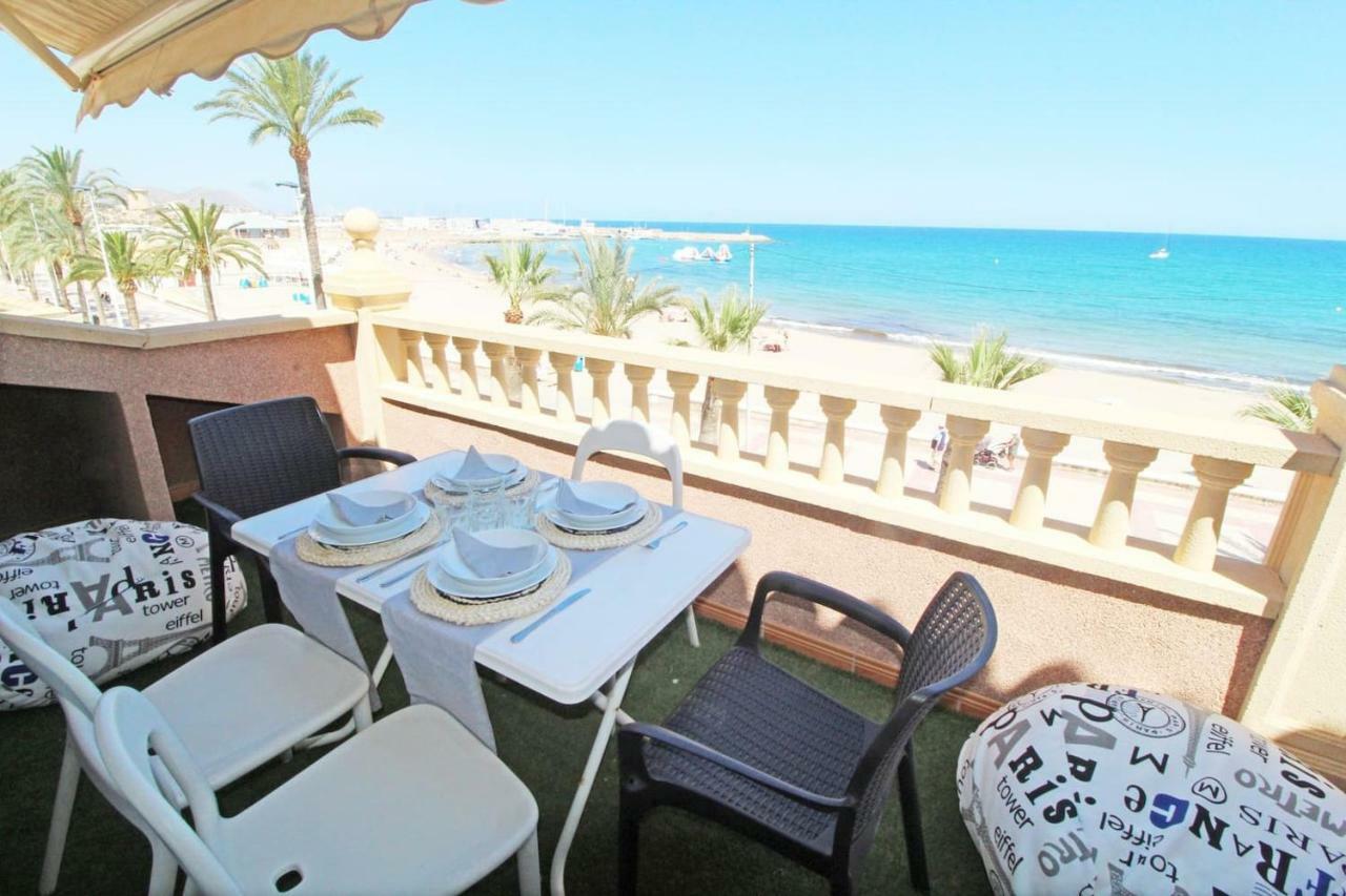 Ático duplex de lujo frente al mar 1ª linea playa El Campello Exterior foto